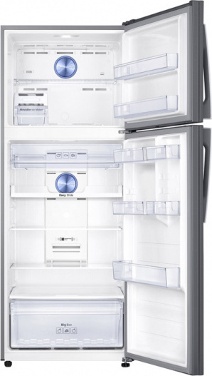 Samsung RT46K633PSL Ψυγείο Δίπορτο 456lt Total NoFrost Υ182.5xΠ70xΒ73.5εκ. Inox