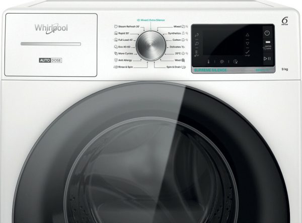 Whirlpool Πλυντήριο Ρούχων 9kg 1400 Στροφών W8 W946WB EE 859991624220