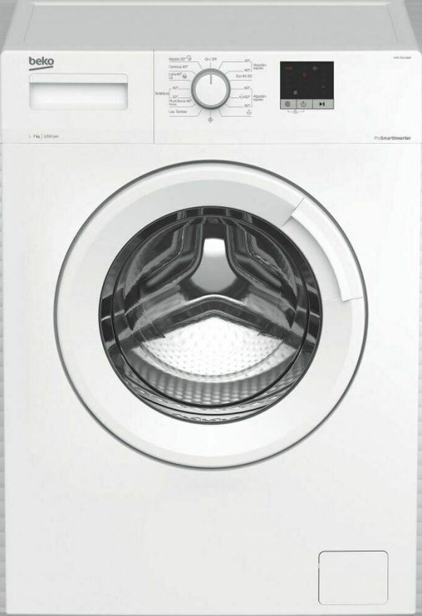 Beko Πλυντήριο Ρούχων 7kg 1200 Στροφών WTE 7611 BWR