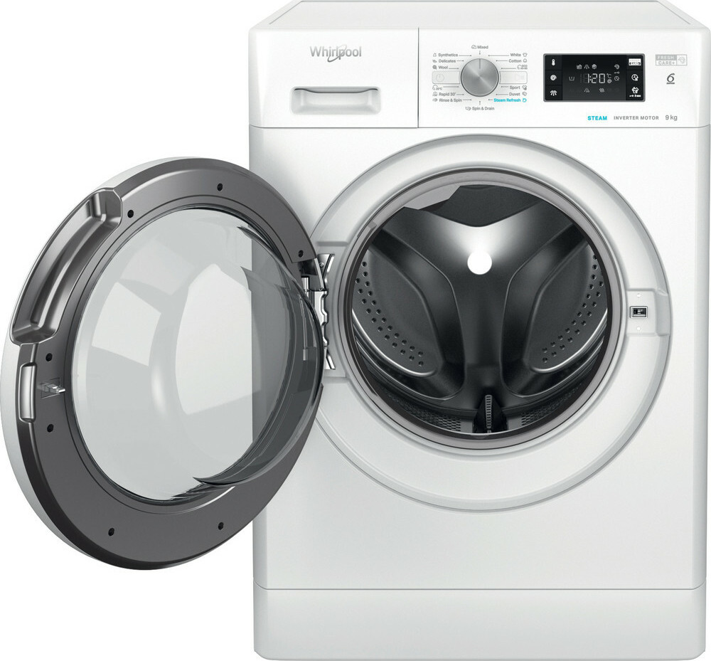 Whirlpool Πλυντήριο Ρούχων 9kg 1400 Στροφών FFB 9458 WV EE 859991637870