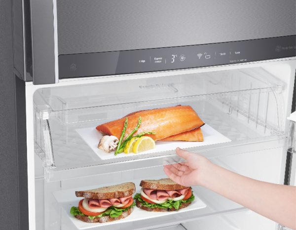 LG GTB574PZHZD Ψυγείο Δίπορτο 438lt Total NoFrost Υ178xΠ70xΒ73εκ. Inox