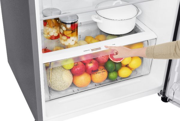 LG GTB574PZHZD Ψυγείο Δίπορτο 438lt Total NoFrost Υ178xΠ70xΒ73εκ. Inox