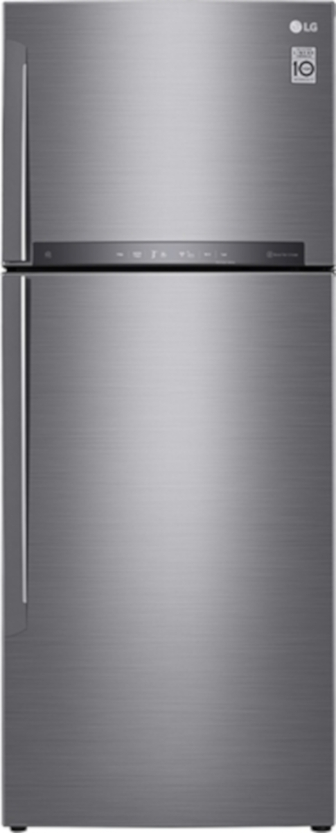 LG GTB574PZHZD Ψυγείο Δίπορτο 438lt Total NoFrost Υ178xΠ70xΒ73εκ. Inox