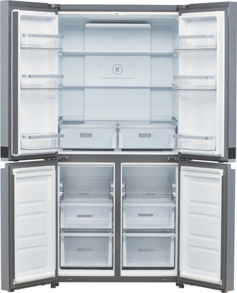 Whirlpool WQ9 B2L Ψυγείο Ντουλάπα 594lt NoFrost Υ187.4xΠ90.9xΒ69.8εκ. Inox