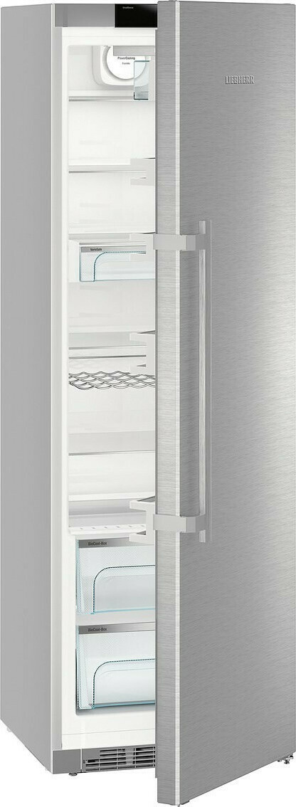 Liebherr Kef 4370 Ψυγείο Συντήρησης 396lt Υ185xΠ60xΒ66.5εκ. Inox