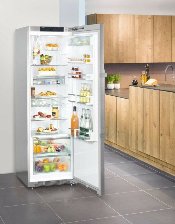 Liebherr Kef 4370 Ψυγείο Συντήρησης 396lt Υ185xΠ60xΒ66.5εκ. Inox