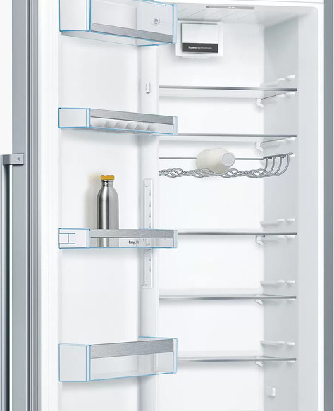 Bosch KSV36AIEP Ψυγείο Συντήρησης 346lt Υ186xΠ60xΒ65εκ. Inox