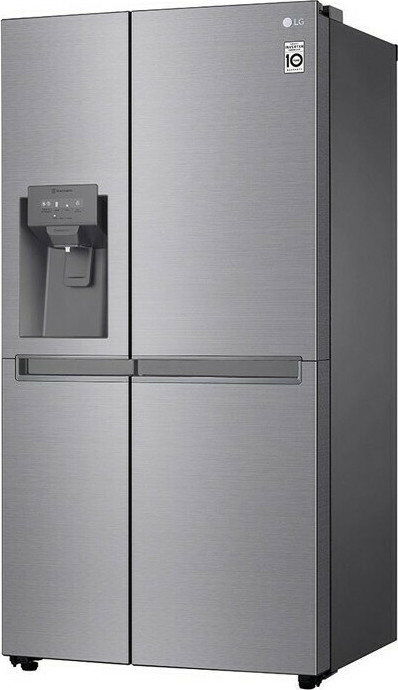 LG GSL481PZXZ Ψυγείο Ντουλάπα 625lt Total NoFrost Υ179xΠ91.2xΒ73.8εκ. Inox