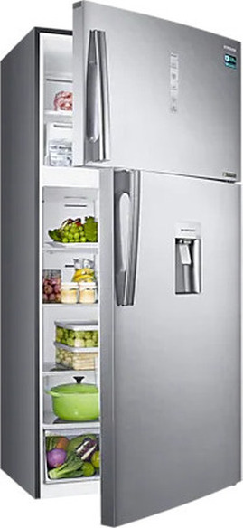 Samsung RT62K7115SL Ψυγείο Δίπορτο 620lt Total NoFrost Υ183.2xΠ83.6xΒ78.8εκ. Inox