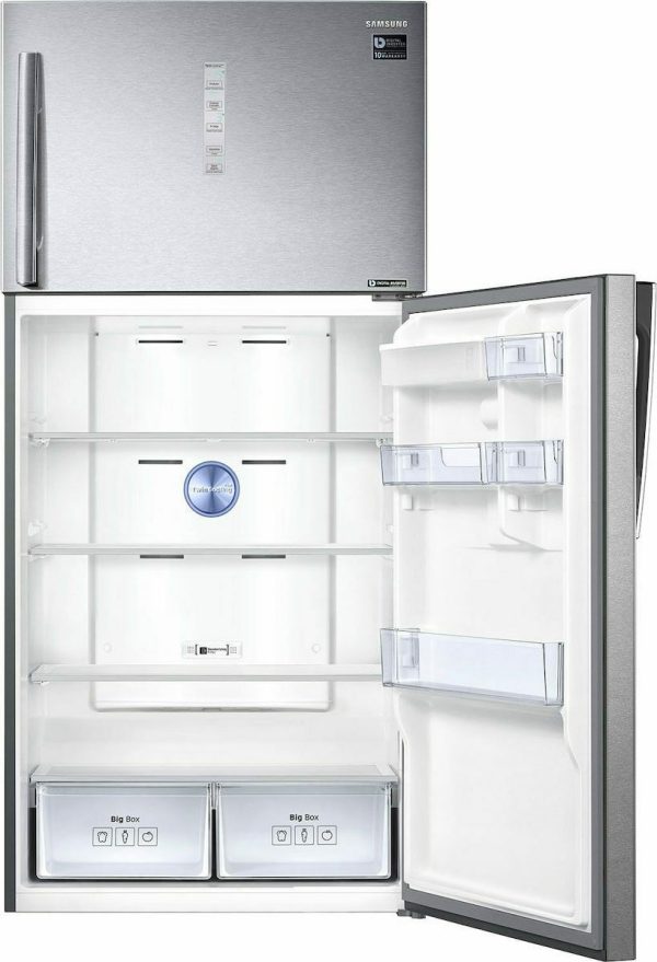 Samsung RT62K7115SL Ψυγείο Δίπορτο 620lt Total NoFrost Υ183.2xΠ83.6xΒ78.8εκ. Inox