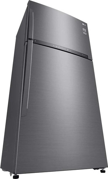 LG GTB916PZHYD Ψυγείο Δίπορτο 592lt Total NoFrost Υ184xΠ86xΒ73εκ. Inox