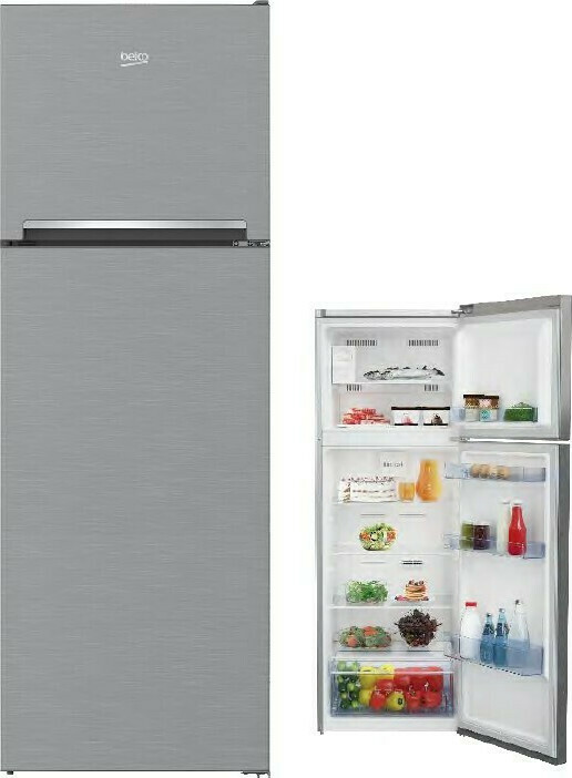 Beko RDNE350K30XBN Ψυγείο Δίπορτο 313lt NoFrost Υ172xΠ59.5xΒ65.5εκ. Inox