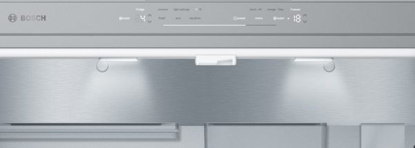 Bosch KFF96PIEP Ψυγείο Ντουλάπα 573lt NoFrost Υ183xΠ90.5xΒ70.6εκ. Inox