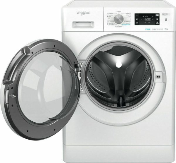 Whirlpool Πλυντήριο Ρούχων 8kg 1200 Στροφών FFB 8248 WV EE