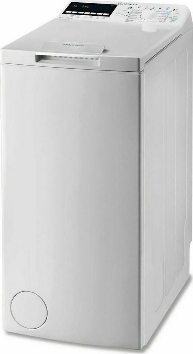 Indesit Πλυντήριο Ρούχων Άνω Φόρτωσης 7kg 1200 Στροφών BTW B7220P EU/N