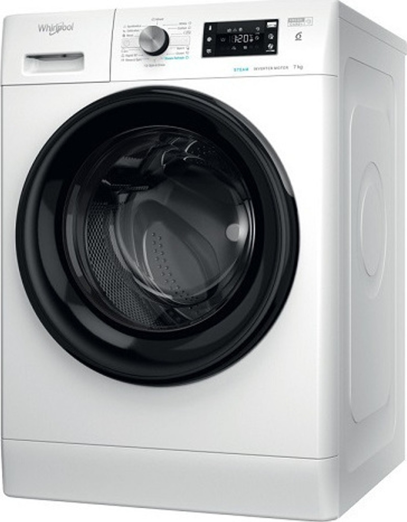 Whirlpool Πλυντήριο Ρούχων 7kg 1200 Στροφών FFB 7238 BV EE