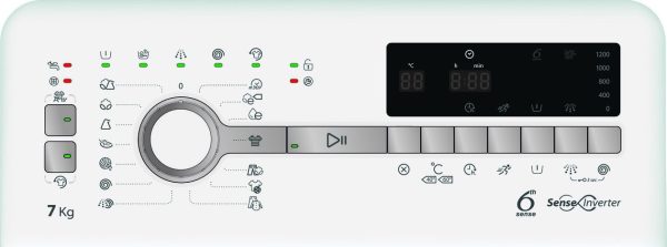 Whirlpool Πλυντήριο Ρούχων Άνω Φόρτωσης 7kg 1200 Στροφών TDLR 7220SS EU/N 859991618710