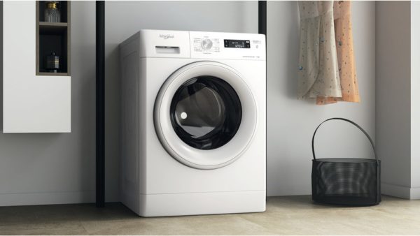 Whirlpool Πλυντήριο Ρούχων 7kg 1200 Στροφών FFS 7238 W EE