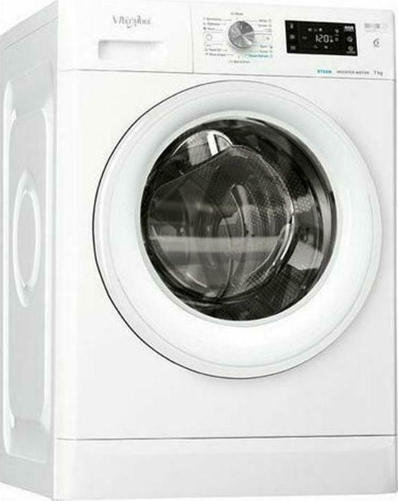 Whirlpool Πλυντήριο Ρούχων 7kg 1400 Στροφών FFB 7438 BV EE 859991597990