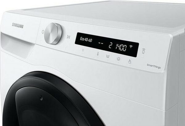 Samsung Πλυντήριο Ρούχων 8kg με Ατμό 1400 Στροφών WW80T554DAW/S6