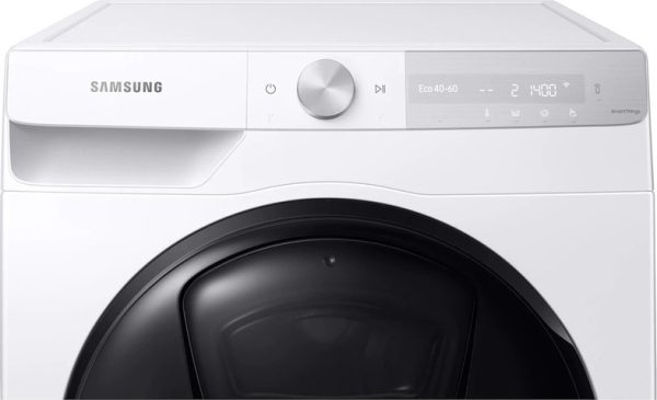 Samsung Πλυντήριο Ρούχων 8kg με Ατμό 1400 Στροφών WW80T854ABH/S6