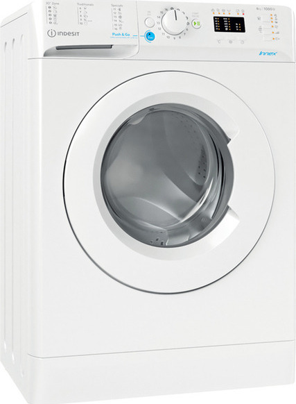 Indesit Πλυντήριο Ρούχων 6kg 1000 Στροφών BWSA 61051 W EU N F161672