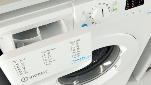 Indesit Πλυντήριο Ρούχων 6kg 1000 Στροφών BWSA 61051 W EU N F161672