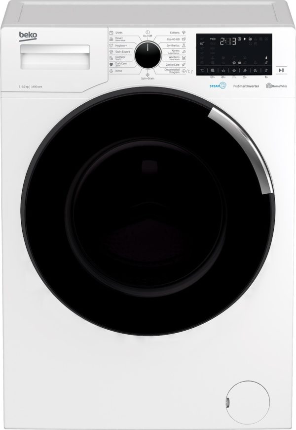 Beko Πλυντήριο Ρούχων 10kg με Ατμό 1400 Στροφών WTV 10744 X