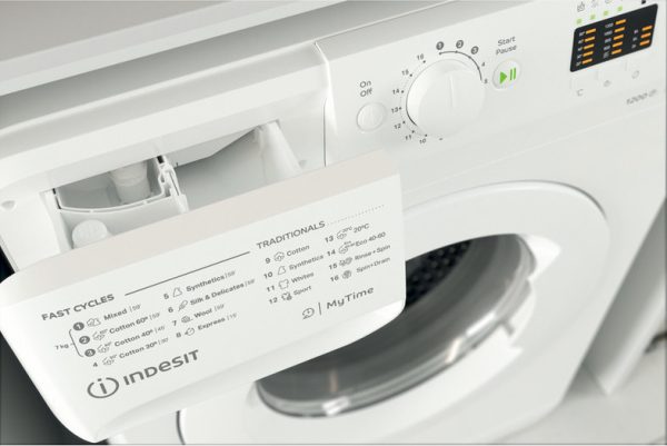 Indesit Πλυντήριο Ρούχων 7kg 1200 Στροφών MTWA 71252 W EE