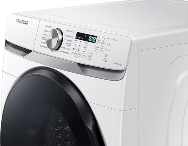 Samsung Πλυντήριο Ρούχων 18kg με Ατμό 1100 Στροφών WF18T8000GW/LV