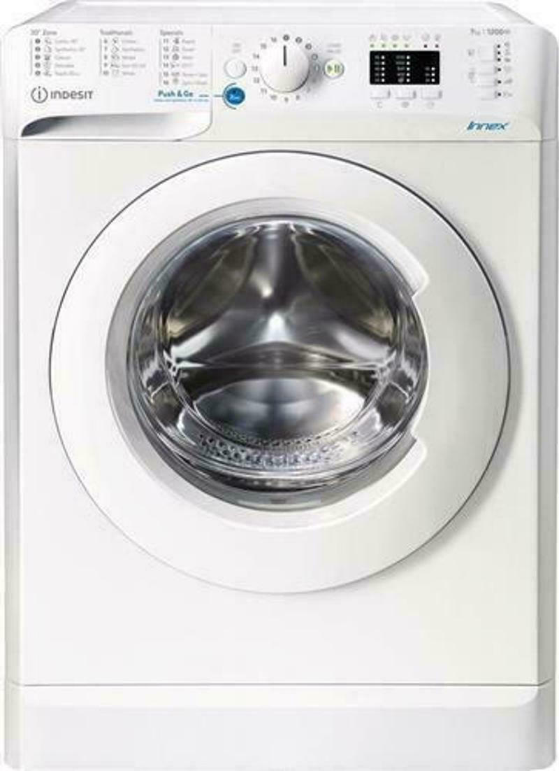 Indesit Πλυντήριο Ρούχων 7kg 1200 Στροφών BWSA 71251 W EE N F162160