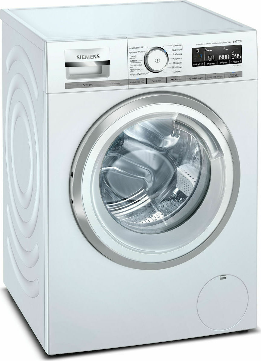 Siemens Πλυντήριο Ρούχων 9kg 1400 Στροφών WM14VM79GR