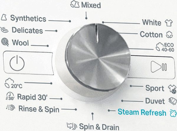 Whirlpool FFD 9458 BCV EE Πλυντήριο Ρούχων 9kg με Ατμό 1400 Στροφών