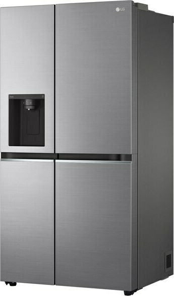 LG GSLV70PZTM Ψυγείο Ντουλάπα 635lt Total NoFrost Υ179xΠ91.3xΒ73.5εκ. Inox