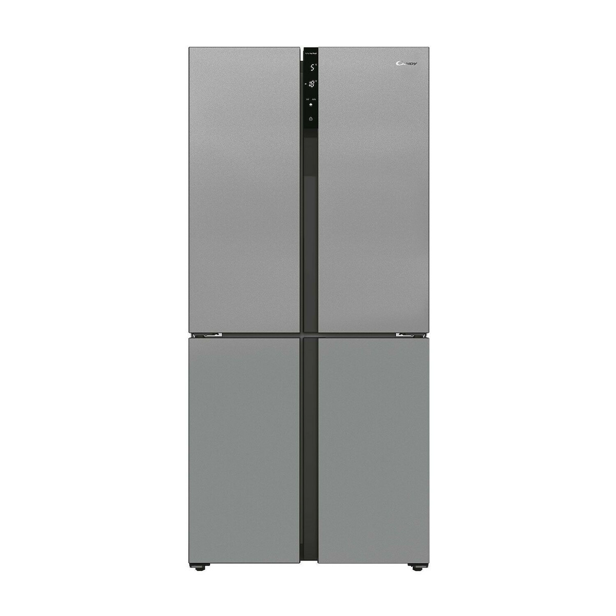 Candy CSC818FX Ψυγείο Ντουλάπα 436lt NoFrost Inox Υ183xΠ83.6xΒ63.6εκ.