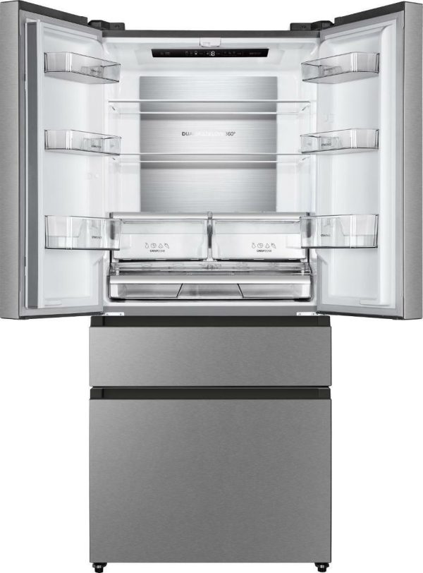 Gorenje NRM8181UX Ψυγείο Ντουλάπα 480lt NoFrost Υ181.7xΠ79.4xΒ70.6εκ. Inox