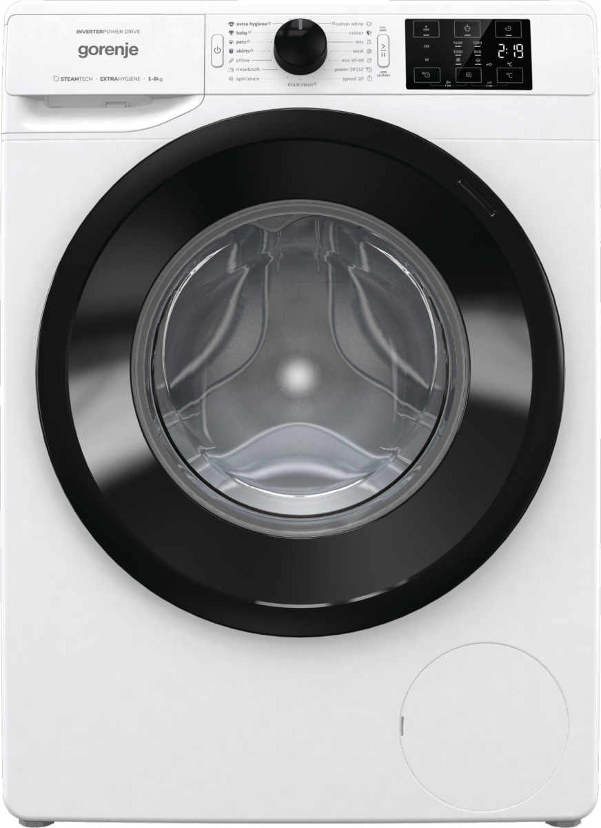 Gorenje Πλυντήριο Ρούχων 8kg με Ατμό 1400 Στροφών WNEI84SDS 739395