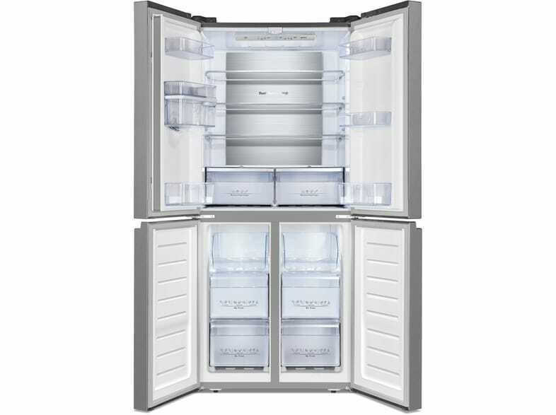 Hisense RQ563N4SWI1 Ψυγείο Ντουλάπα 454lt Total NoFrost Υ181xΠ79.4xΒ70εκ. Inox