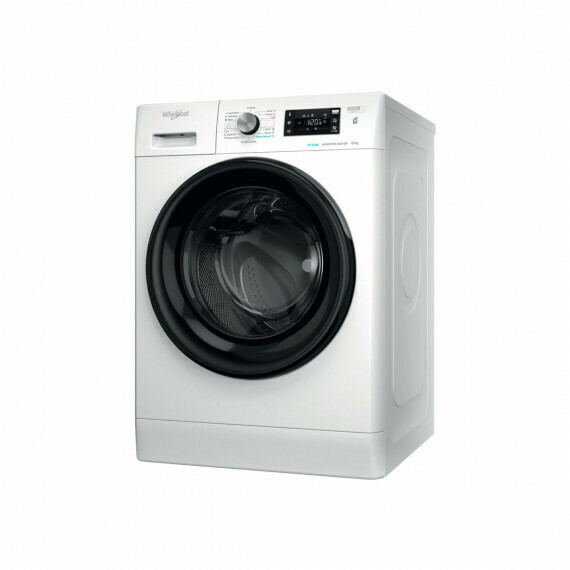 Whirlpool Πλυντήριο Ρούχων 8kg με Ατμό 1400 Στροφών FFB 8458 BV EE