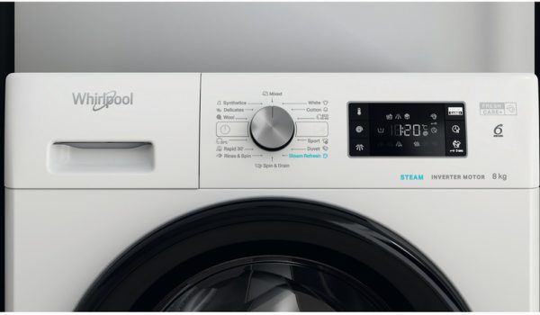 Whirlpool FFB 8448 BV EE Πλυντήριο Ρούχων 8kg 1400 Στροφών