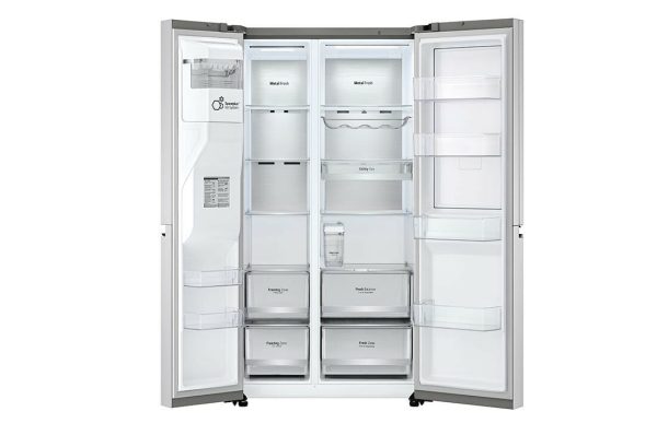 LG GSJV91BSAE Ψυγείο Ντουλάπα 635lt NoFrost Υ179xΠ91.3xΒ73.5εκ. Inox