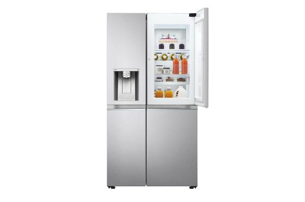 LG GSJV91BSAE Ψυγείο Ντουλάπα 635lt NoFrost Υ179xΠ91.3xΒ73.5εκ. Inox