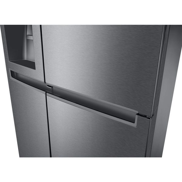 LG GSJV31DSXF Ψυγείο Ντουλάπα 634lt Total NoFrost Υ179xΠ91.3xΒ73.5εκ. Inox