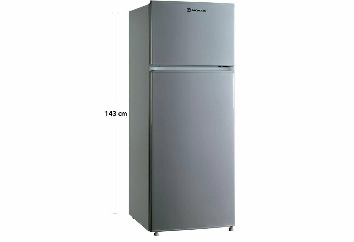 Morris S89211DAP Ψυγείο Δίπορτο 204lt Υ143xΠ55xΒ55εκ. Inox