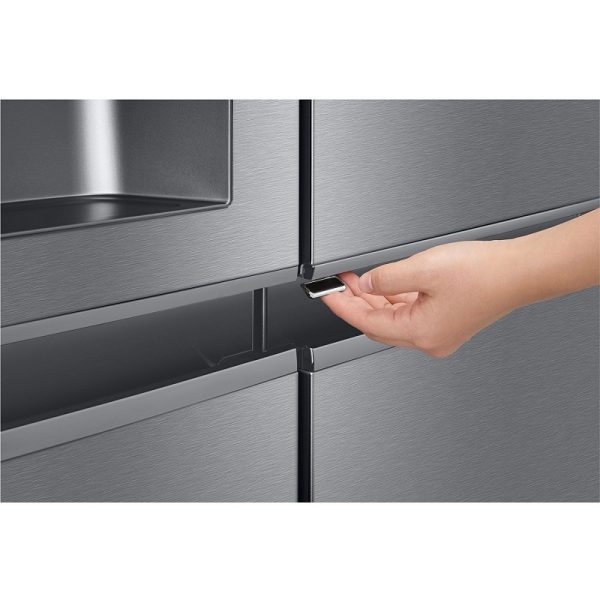 LG GSJV31DSXF Ψυγείο Ντουλάπα 634lt Total NoFrost Υ179xΠ91.3xΒ73.5εκ. Inox