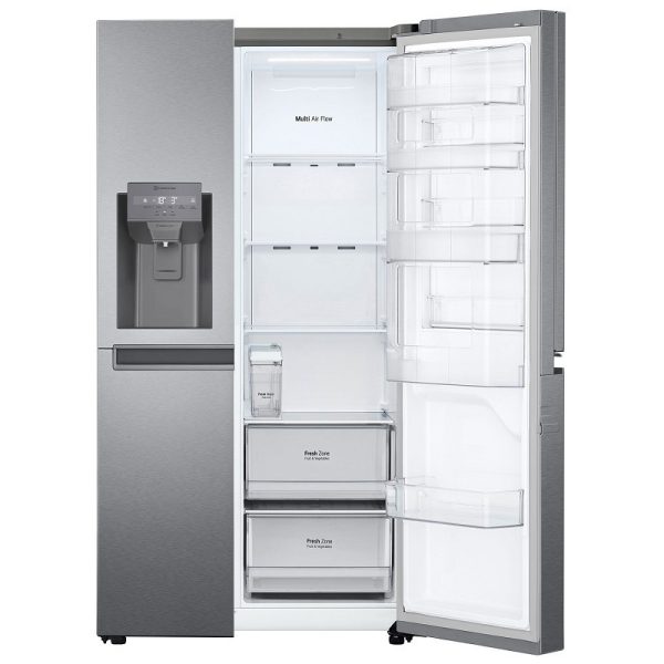 LG GSJV31DSXF Ψυγείο Ντουλάπα 634lt Total NoFrost Υ179xΠ91.3xΒ73.5εκ. Inox