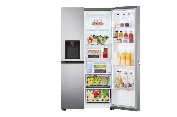 LG GSLV71PZTM Ψυγείο Ντουλάπα 635lt NoFrost Υ179xΠ91.3xΒ73.5εκ. Inox