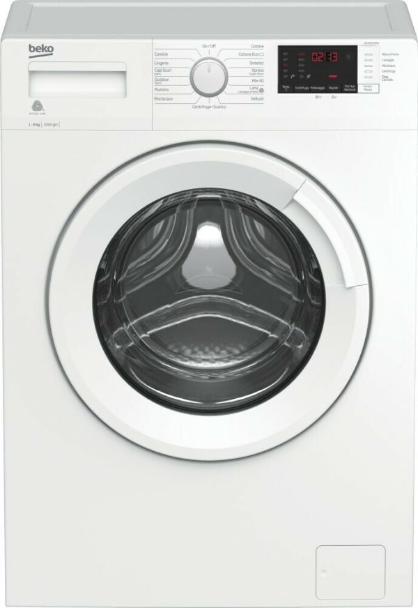 Beko Πλυντήριο Ρούχων 6kg 1000 Στροφών WUX61032W-IT