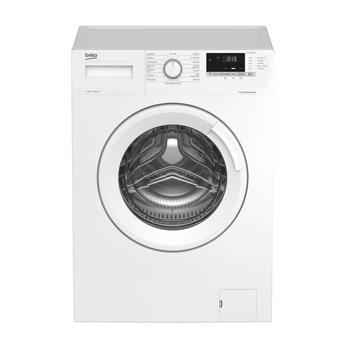 Beko Πλυντήριο Ρούχων 6kg 1400 Στροφών WTXS61432WI/IT