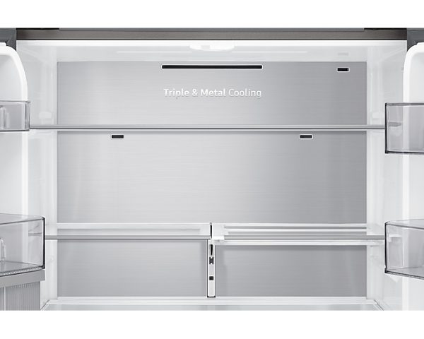 Samsung RF65A967ESR/EO Ψυγείο Ντουλάπα 647lt NoFrost Υ182.5xΠ91.2xΒ72.3εκ. Inox